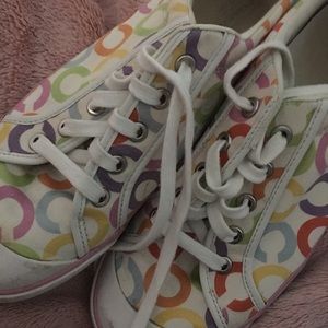 Coach sneakers size 9.5